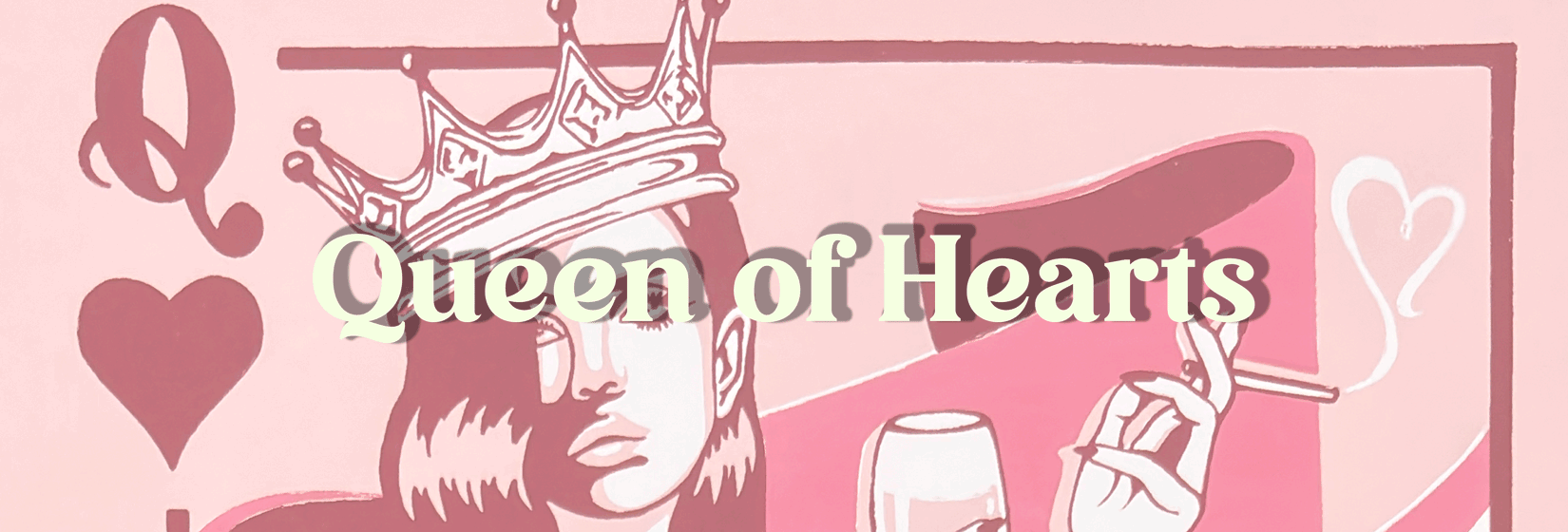 Queen of Hearts Print — Hero artwork
